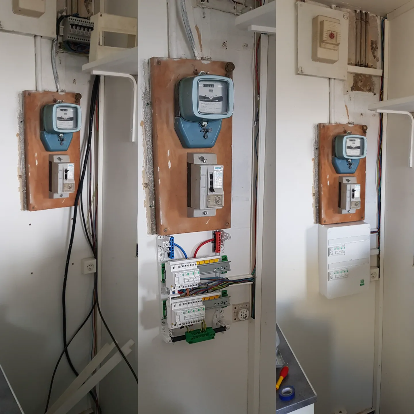 Compteurs et équipements de distribution électrique